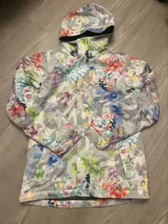 カラフル花柄 スノーボードウェア 子供・女性用
