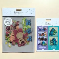 《正規品》トイ・ストーリー/モンスターズ・ユニバーシティ ステッカー 2セット