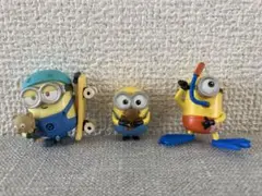 ミニオン　ミニフィギュア 3点まとめ売り