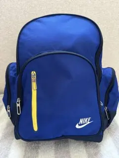 NIKE 青 リュック 中型 林間学校