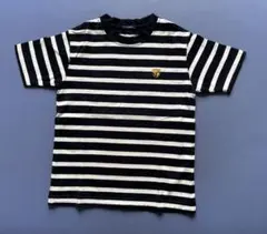 ストライプTシャツ 120cm 白黒ストライプT ボーダーT トップス