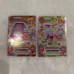 アイカツ カード シャイニングエンジェリーライン スカート サンダル 星宮いちご