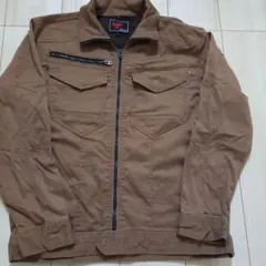 TEAGLES ブラウン カジュアルジャケット L作業着