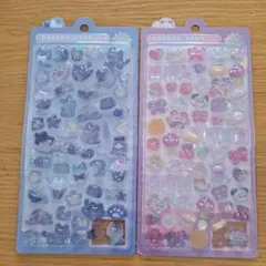 ボンボンドロップシール よるねこボンボン にーはおボンボン