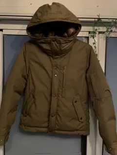 美品THE NORTH FACEパープルレーベル マウンテンダウン オリーブ S