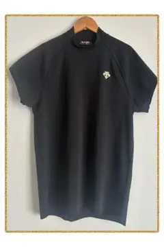 DESCENTE 【デサント】ブラック 半袖アンダーシャツXO（JASPO）野球