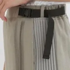 【新品】ヤマダヤLASUD ロングタイトスカート べ－ジュ　Fサイズ