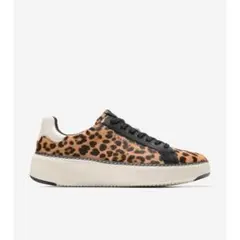 COLE HAAN レオパード柄 スニーカー　ハラコ　37のサムネイル