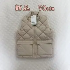 90cm ダウンベスト　中綿ベスト　ダウンジャケット　コート　キッズベスト
