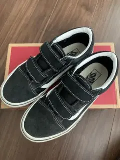 VANS ベルクロスニーカー ブラック 21.0cm