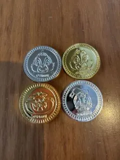 ディズニーコイン　4枚