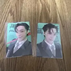 ディノSEVENTEEN 17 IS RIGHT HERE カード2枚セット