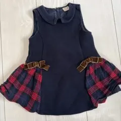 petit main ワンピース 80