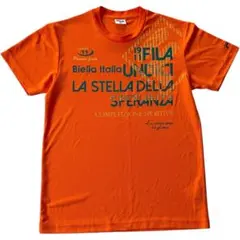 FILA フィラ スポーツ Tシャツ オレンジ Sサイズ ドライ トレーニングのサムネイル