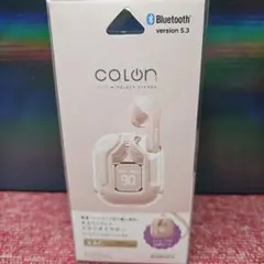 新品　未開封　ラスタバナナ ワイヤレスイヤフォンマイク 　スモーキーピンクのサムネイル