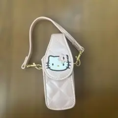 ハローキティ キルティングポーチ ピンク