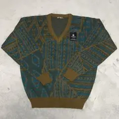 【FERNANDO Excellence】Vネックニットセーター（L）