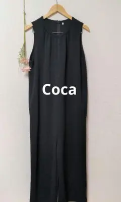 Coca コカ オールインワン パンツ ブラック ノースリーブのサムネイル