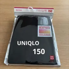 【新品】ヒートテック タートルネックT 長袖ブラック　150