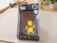 【新品・未使用】ディズニー くまのプーさん 汎用スマホケース FLEX Lサイズのサムネイル