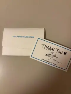 JYP JAPAN ONLINE STORE サンキューカード　2PMジュノ