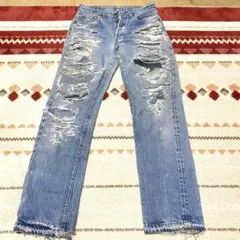 【匿名配送】 希少 Levis リーバイス501 66後期 W30 x L33