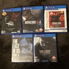PS4 ホラーゲーム 5本セット　まとめ売り　早い物勝ち