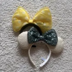 ミニーマウス カチューシャ 2点セット