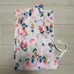 浴衣　100cm 綿100% 日本製　オマケ兵児帯付き