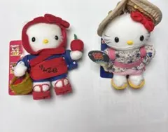 【レア】みちのくキティ物語 ご当地キティ 青森 りんご娘　ねぶた祭り