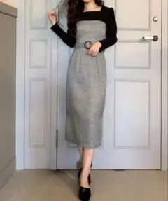 RESEXXY Web限定バックリボン切替ワンピース