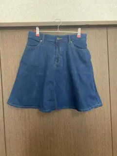 GU デニムミニスカート