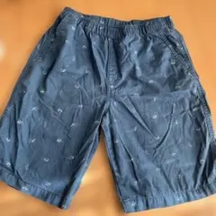 UNIQLO 160cm 鮫プリント　ハーフパンツ