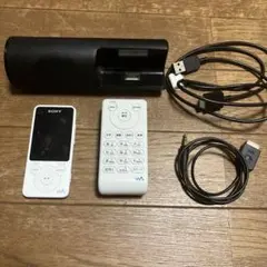 SONY Walkman NW-S513 16GB ホワイト本体 スピーカー付 - メルカリ