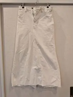 Healthy Denim ホワイトラップスカートのサムネイル