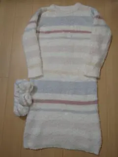 GELATO PIQUE ニットワンピース　 ONE SIZE　ヘアバンド付き