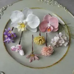 ＊お得なset＊　ヘアパーツ　髪飾り　和装　ウェディング　成人式　結婚式