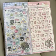 【正規品】ボンボンドロップシール はぴだんぶい　ハローキティ　ミニ