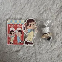 ペコちゃん めじるしアクセサリー＆ステッカー
