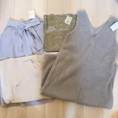 レディース ワンピース スカート セット 4着 新品未使用 まとめ売り