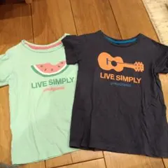 patagonia キッズ Tシャツ 2枚 4T
