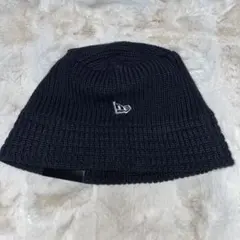 【新品未使用】 NEWERA ニットバケット ベーシック ブラック M/L