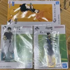 呪術廻戦一番くじ伏黒甚爾　夏油傑　E賞アクリルスタンド　G賞ラバーチャーム