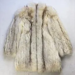 美品 サガフォックス ブルーフォックス FOX 毛皮 白系 - メルカリ