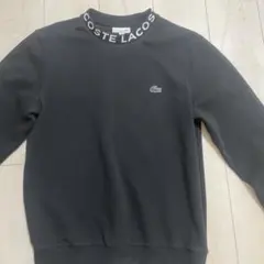 LACOSTE ラコステ クルーネック スウェット ブラック