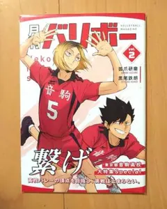 ハイキュー!! 月刊バリボーVol.2 繋げ 音駒高校 黒尾鉄朗 孤爪研磨