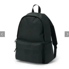 新品 無印良品ブラック 黒 肩の負担を軽くする　撥水リュックサック