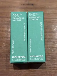 イニスフリー ブラックティー ユース セラム 7mL 2本セット