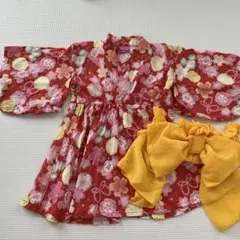 80 ロンパース ベビー 袴 初節句 futafuta エプロン チュール - メルカリ