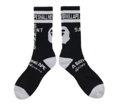 SAINT Mxxxxxx × BAPE® AP_SOCKS/APE / BLKのサムネイル